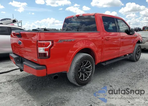 2018 Ford F150 Supercrew z USA, uszkodzony, nr VIN 1FTEW1CP6JFD41551